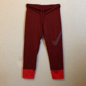Nike cropped workout pants